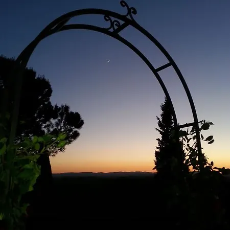 Apartment Tuscany Balcony: Crete Senesi Casetta