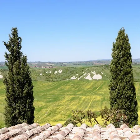 Apartment Tuscany Balcony: Crete Senesi *