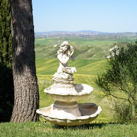 Tuscany Balcony: Crete Senesi Apartamento Casetta